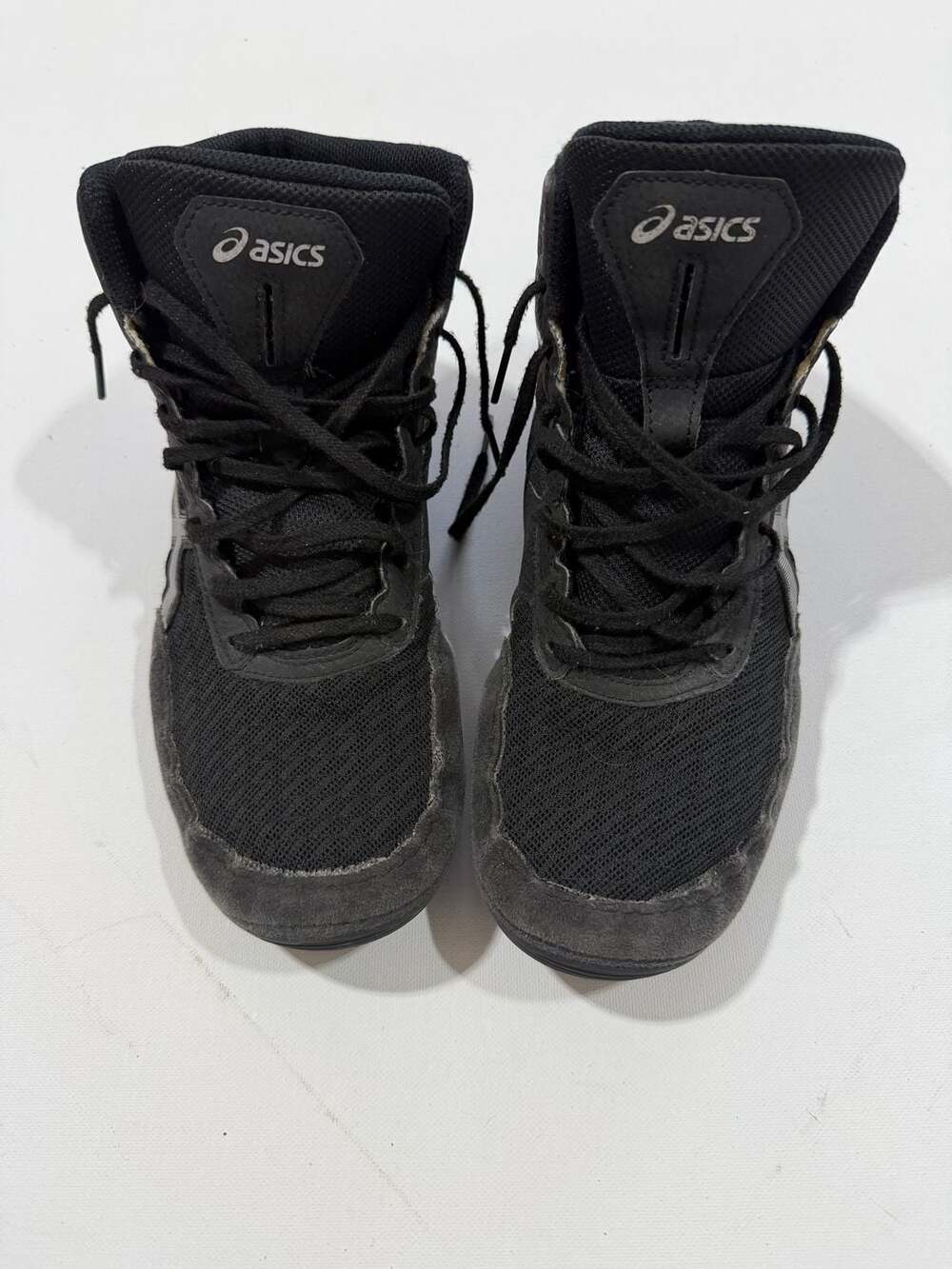 Asics Matflex 6 Wrestling Shoes Size 9 Black White 1081A021
